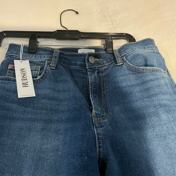 Hudson Jeans Womens  Noa High-Rise Confessions Straight Ankle Jean, Blue - Picture 4 of 7